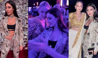 DJ Nina Shah to be the only female DJ to have attended the Ambani's NMACC event, shares pictures with Gigi Hadid and many more