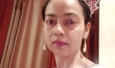 Samata Chaudhary as Newly Crowned Mrs Noida 2023 organised by Forever Star India
