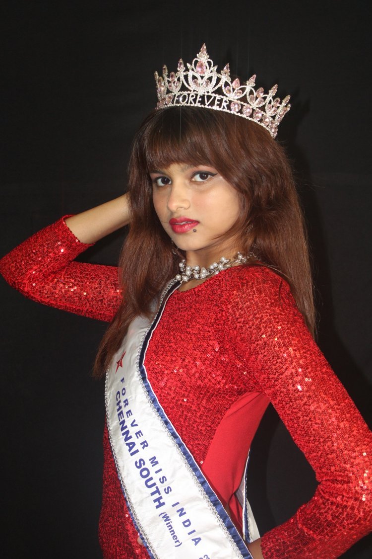 Alisha Shephali Shines as Miss Chennai South 2023 in Forever Miss India Pageant
