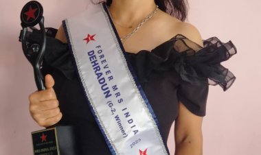 Alka Negi Crowned Mrs. Dehradun 2023 at Forever Mrs. India Pageant