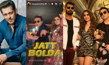 Salman Khan Shows Love To Jasbir Jassi and Sumit Sethi on their latest song Jatt Bolda On His Social Media