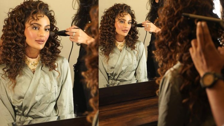 Seerat Kapoor Resumes Shoot Of Bhamakalapam 2, Teases Fans By Giving A Hint Of Her Sensational Look