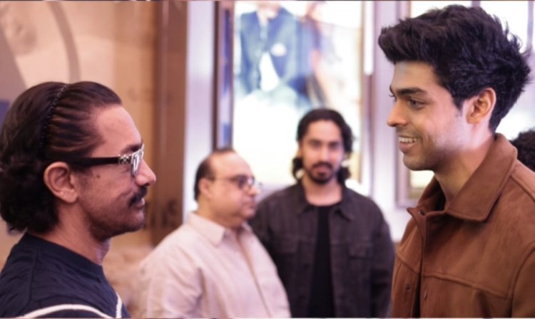 It made my day to have Aamir Khan sir compliment me, saying my looks and personality will get me far in the film business,' says Aditya Nanda on his debut work for DONO