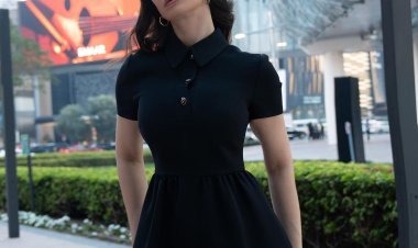 Giorgia Andriani Gives Timeless Vibe In This Dior Polo Dress That Cost A Whopping Amount Rs. 5 lakh