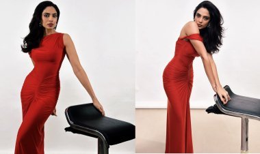 Sobhita Dhulipala Flaunts Her Svelte Figure In A HOT Red Bodycon Dress