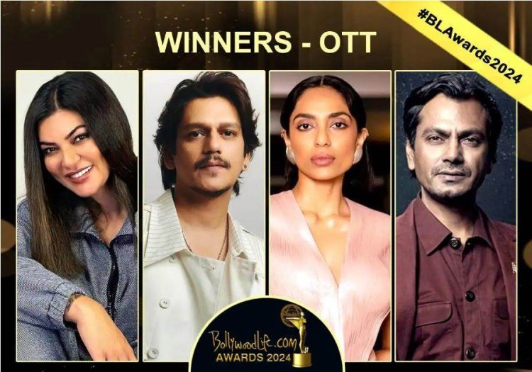 Sushmita Sen, Vijay Varma, The Railway Men and many more win big for OTT Excellence at BollywoodLife.com Awards 2024