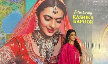 Grand Curtain Raiser Launch of Actress Kashika Kapoor's Debut Film, Ayushmati Geeta Matric Pass, Unveiled by Super 30 Founder Anand Kumar