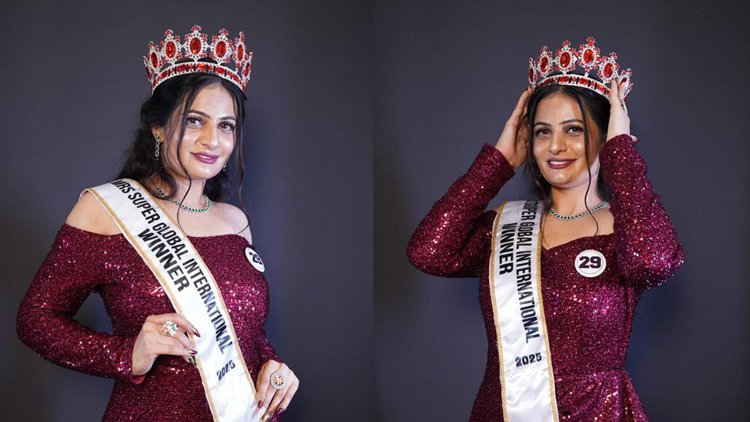 Sonia Choudhary Wins Mrs. Super Global International